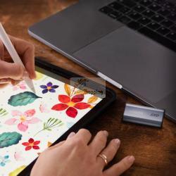 ADATA SSD SC750 ESTERNO 2TB PLUG&GO ARGENTO 1050/1000 MOD. SC750-2000G-CCBK EAN 4711085948311