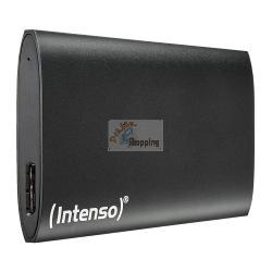 INTENSO EXTERNE SSD 1,8 2TB USB 3.0 ALUMINIUM PREMIUM NERO MOD. 3823471 EAN 4034303035038