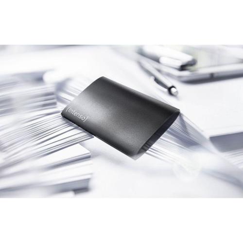 INTENSO EXTERNE SSD 1,8 2TB USB 3.0 ALUMINIUM PREMIUM NERO MOD. 3823471 EAN 4034303035038