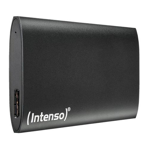 INTENSO EXTERNE SSD 1,8 500GB USB 3.0 ALUMINIUM PREMIUM NERO MOD. 3823451 EAN 4034303034970