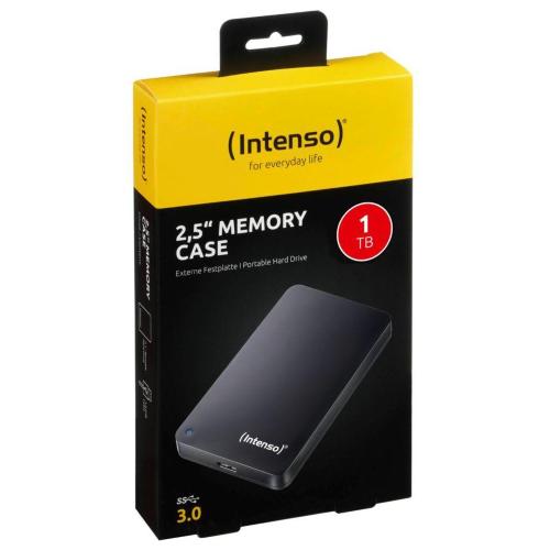 INTENSO MEMORY CUSTODIA 1TB 2,5 USB 3.0 NERO MOD. 6021560 EAN 4034303014200