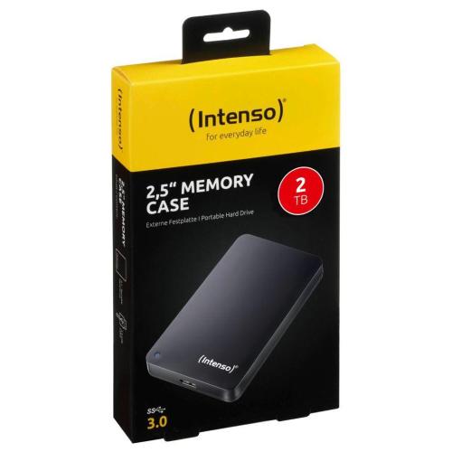 INTENSO MEMORY CUSTODIA 2TB 2,5 USB 3.0 NERO MOD. 6021580 EAN 4034303017478