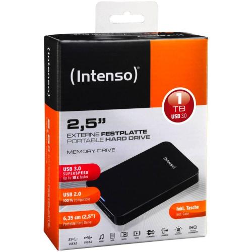 INTENSO MEMORY DRIVE 1TB 2,5 USB 3.0 INKL BORSA MOD. 6023560 EAN 4034303016518