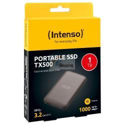 INTENSO SSD ESTERNO TX500 1TB USB 3.2 GEN 2X1 MARRONE MOD. 3827460 EAN 4034303033676