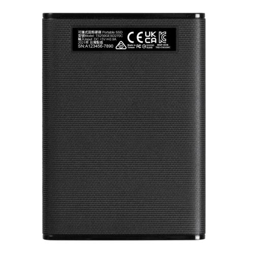 TRANSCEND SSD ESD270C 250GB USB-C USB 3.1 GEN 2 MOD. TS250GESD270C EAN 0760557851455