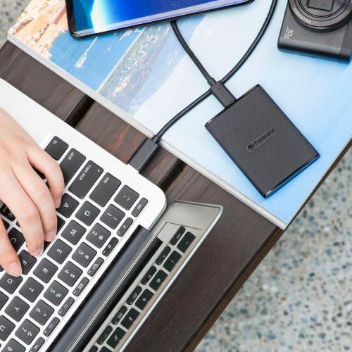 TRANSCEND SSD ESD270C 250GB USB-C USB 3.1 GEN 2 MOD. TS250GESD270C EAN 0760557851455