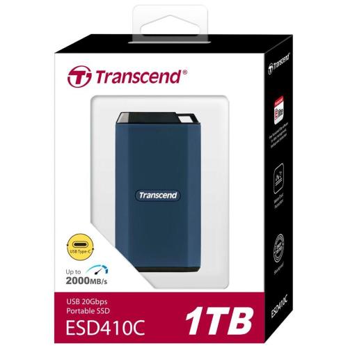 TRANSCEND SSD ESD410C 1TB USB-C USB 3.2 GEN 2X2 MOD. TS1TESD410C EAN 0760557864493