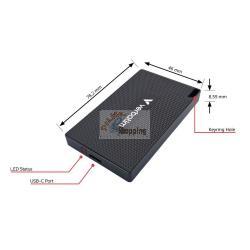 VERBATIM METAL MINI SSD 1TB USB-C GEN 2 32031 MOD. 32031 EAN 0023942320319