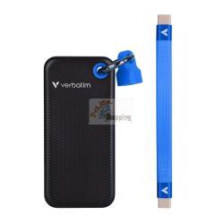VERBATIM POCKET SSD USB 3.2 1TB NERO/BLU 32191 MOD. 32191 EAN 0023942321910