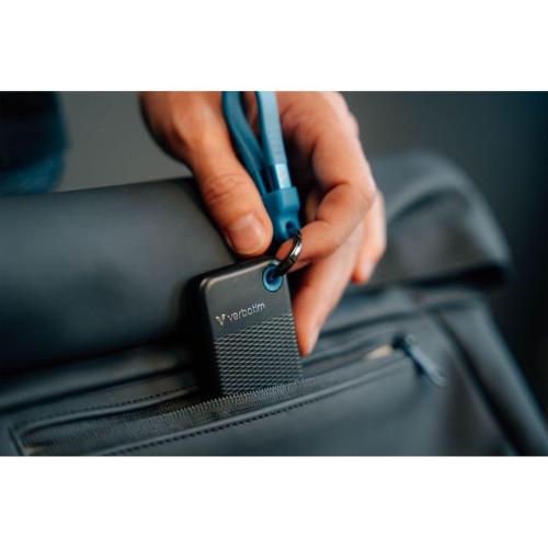 VERBATIM POCKET SSD USB 3.2 1TB NERO/BLU 32191 MOD. 32191 EAN 0023942321910