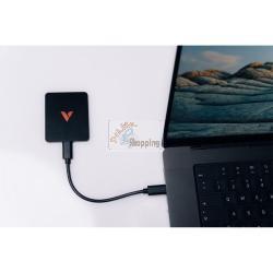 VERBATIM SNAPBACK ULTRA SLIM SSD 512GB USB 3.2 GEN2X2 BLACK 32335 MOD. 32335 EAN 0023942323358