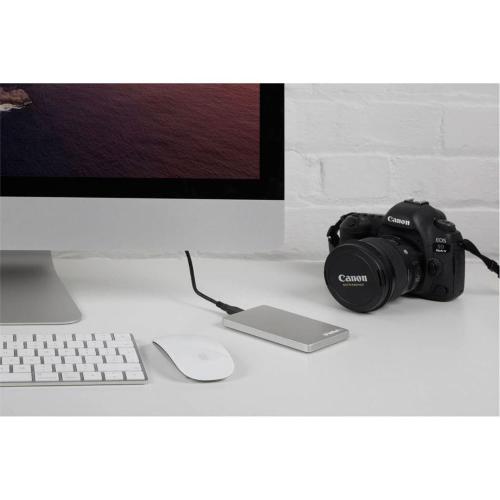 VERBATIM STORE N GO 2,5 ALU 1TB USB 3.2 GEN 1 ARGENTO 53663 MOD. 53663 EAN 0023942536635