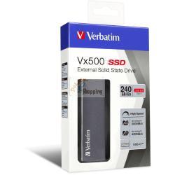 VERBATIM STORE N GO VX500 240GB SSD USB 3.1 47442 MOD. 47442 EAN 0023942474425