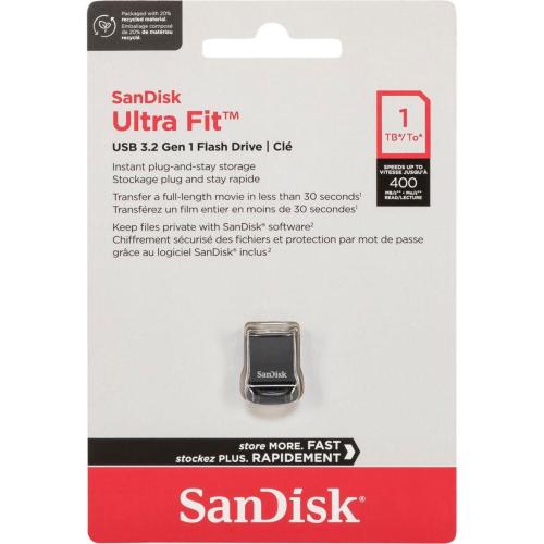 SANDISK CRUZER ULTRA FIT 1TB USB 3.2 SDCZ430-1T00-G46 MOD. SDCZ430-1T00-G46 EAN 0619659210373