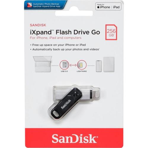 SANDISK IXPAND FLASH DRIVE GO 256GB SDIX60N-256G-GN6NE MOD. SDIX60N-256G-GN6NE EAN 0619659169947
