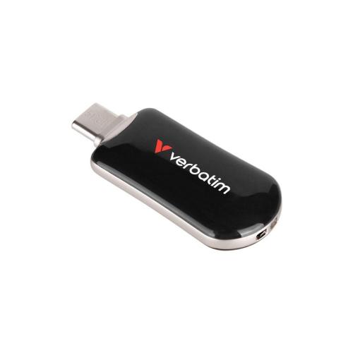 VERBATIM PLECTRA NERO 512GB USB-C FLASH DRIVE 30227 MOD. 30227 EAN 0023942302278