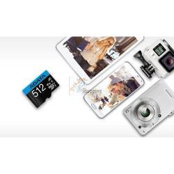 ADATA CARD MICROSDHC 512GB UHS-I CL10 100/20 MB/S W/1 ADAP. MOD. AUSDX512GUICL10A1-RA1 EAN 4711085944085