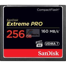 SANDISK EXTREME PRO CF 256GB 160MB/S SDCFXPS-256G-X46 MOD. SDCFXPS-256G-X46 EAN 0619659102548