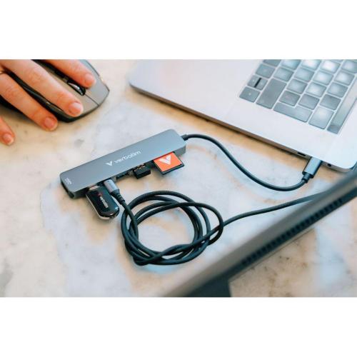 VERBATIM PLECTRA NERO 512GB USB-C FLASH DRIVE 30227 MOD. 30227 EAN 0023942302278