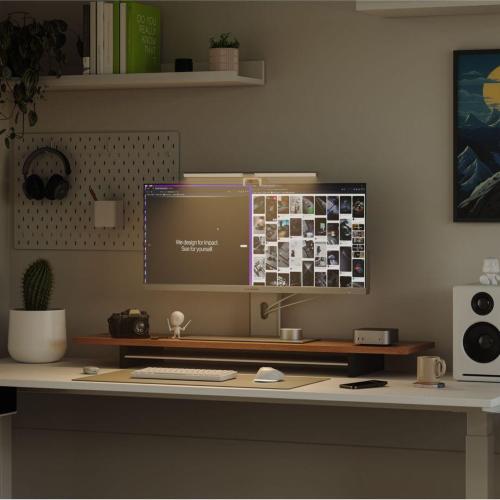 ALOGIC ILLUMINATE LIGHT BAR WITH 4K AUTOFOCUS CAMERA SPACE GREY MOD. ALCMILSGR EAN 9350784102386