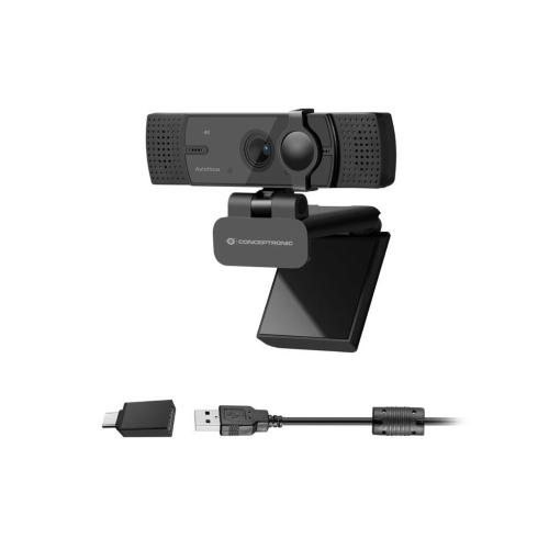 CONCEPTRONIC AMDIS08B 4K-ULTRAHD WEBCAM GRANDANGOLO MOD. AMDIS08B EAN 4015867225530
