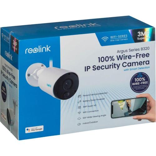 REOLINK ARGUS SERIES B320 2K TELECAMERA DI SICUREZZA MOD. BWB2K07 EAN 6975253983131
