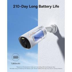 BASEUS SECURITY B1 TELECAMERA DA ESTERNO 2K BIANCO MOD. S0SV002130 EAN 6932172661922