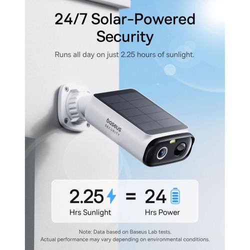 BASEUS SECURITY S1 LITE OUTDOOR CAMERA 2K WHITE MOD. S0003300 EAN 6932172693312