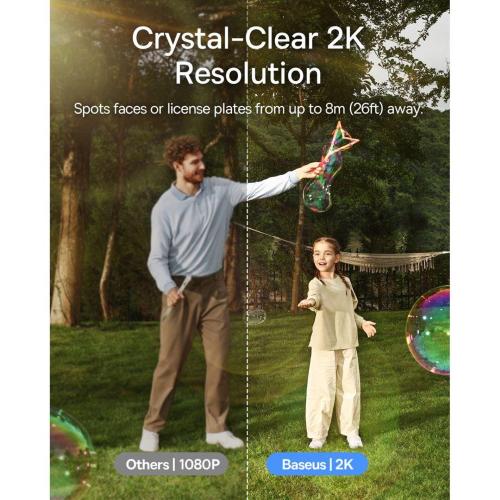 BASEUS SECURITY S1 LITE OUTDOOR CAMERA 2K WHITE MOD. S0003300 EAN 6932172693312