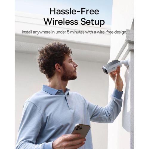 BASEUS SECURITY S1 LITE OUTDOOR CAMERA 2K WHITE MOD. S0003300 EAN 6932172693312