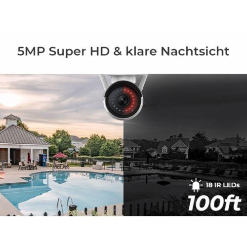 REOLINK W320 5MP TELECAMERA DI SICUREZZA MOD. WC510WAB2K02 EAN 6975253982196