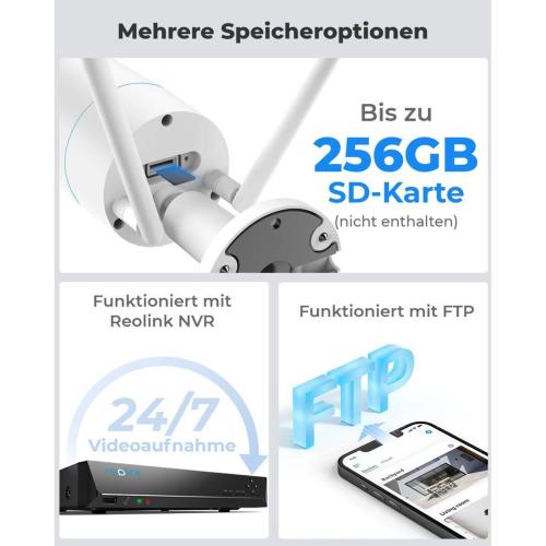 REOLINK W320 5MP TELECAMERA DI SICUREZZA MOD. WC510WAB2K02 EAN 6975253982196