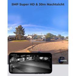 REOLINK W320 5MP TELECAMERA DI SICUREZZA MOD. WC510WAB2K02 EAN 6975253982196