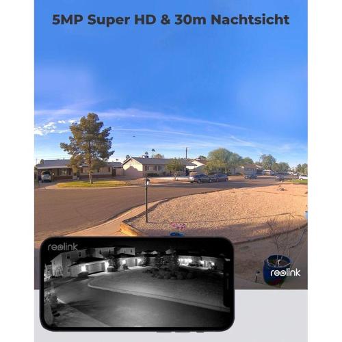 REOLINK W320 5MP TELECAMERA DI SICUREZZA MOD. WC510WAB2K02 EAN 6975253982196
