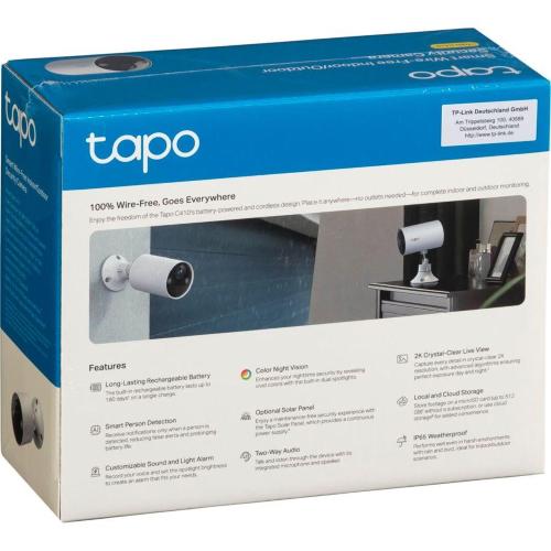 TAPO C410 TELECAMERA MOD. 5082403EV719935 EAN 8885020625660