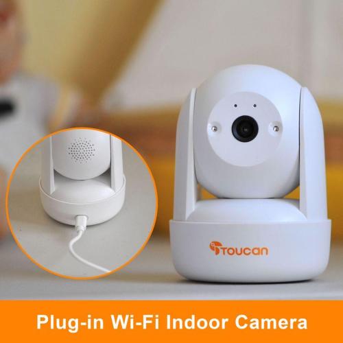 TOUCAN SEEK - INDOOR PAN & TILT CAMERA - PLUG IN NO BATTERY MOD. TPTSC01WU-ML EAN 5060719471299