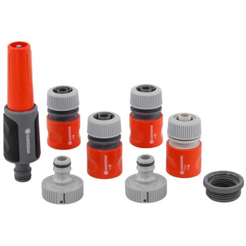 GARDENA CLASSIC AVVOLGITUBO TUBO 10M + ACCESSORIO MOD. 08010-20 EAN 4078500801003