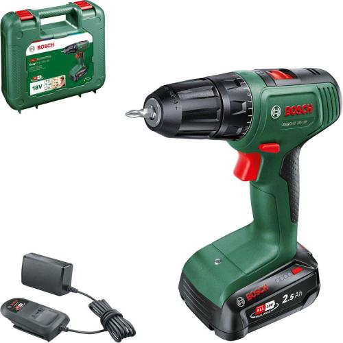 BOSCH EASYDRILL 18V-38 KIT TRAPANO AVVITATORE A BATTERIA MOD. 0615A5008K EAN 4053423483987