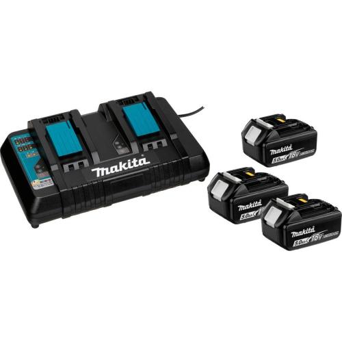 MAKITA 198458-6 POWER SOURCE SET LI 18V 5AH MOD. 198458-6 EAN 0088381483704