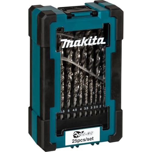 MAKITA D-78368 SET PUNTE PER METALLO HSS-GS 25 PZ. MOD. D-78368 EAN 0197050351425