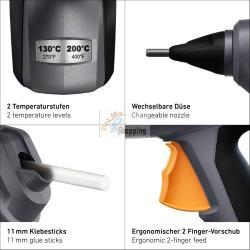 STEINEL MOBILEGLUE 3011 PISTOLA COLLA A CALDO A BATTERIA MOD. 69001 EAN 4007841069001