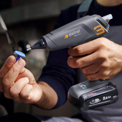 STEINEL MOBILEGLUE 3011 PISTOLA COLLA A CALDO A BATTERIA MOD. 69001 EAN 4007841069001