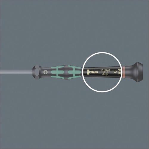 WERA 2069/6 SET DI CACCIAVITI PER ELETTRONICA CON SUPPORTO MOD. 5118158001 EAN 4013288032447