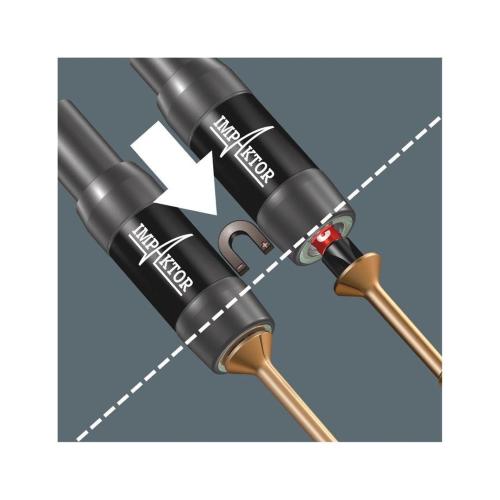 WERA BIT-CHECK 10 PZ IMPAKTOR 1 MOD. 5057684001 EAN 4013288157829