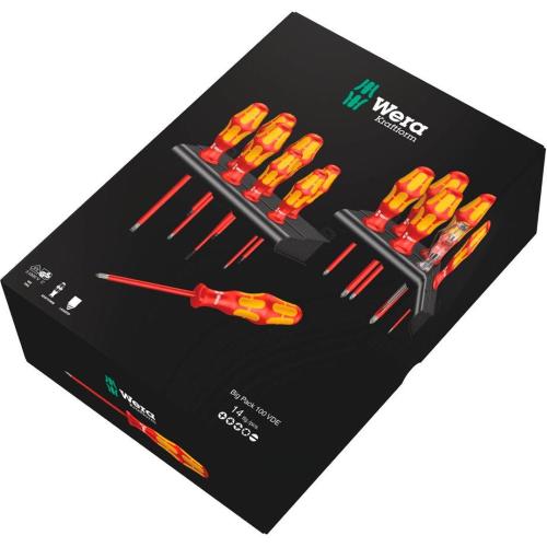 WERA KRAFTFORM BIG PACK 100 VDE MOD. 5105631001 EAN 4013288163639