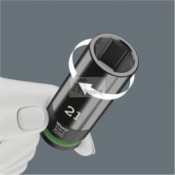 WERA WHEEL IMPAKTOR C SET 1 KIT CHIAVI BUSSOLA CON ATT. 1/2 MOD. 5004595001 EAN 4013288210760