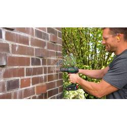 Trapano avvitatore a percussione a batteria Bosch ADVANCEDIMPACT18V-80 da 13 mm, 82 Nm, 1950 giri/min, 29250 colpi/min, 1 batteria da 2,5 Ah agli ioni di litio da 18 V con valigetta.    