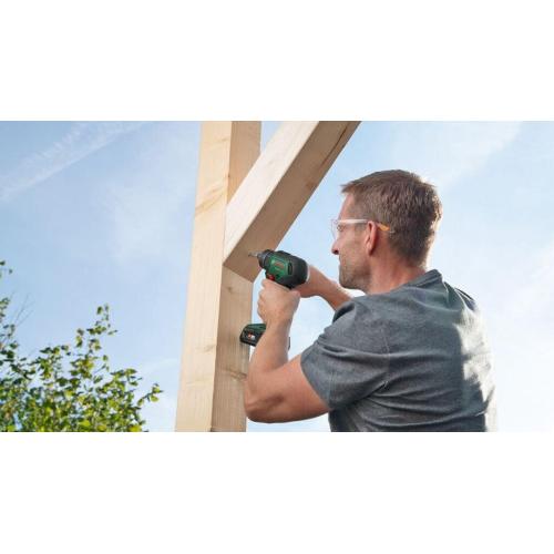 Trapano avvitatore a percussione a batteria Bosch ADVANCEDIMPACT18V-80 da 13 mm, 82 Nm, 1950 giri/min, 29250 colpi/min, 1 batteria da 2,5 Ah agli ioni di litio da 18 V con valigetta.    