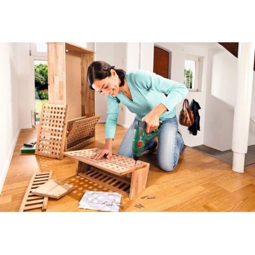 Trapano a percussione a batteria Bosch Unoo Solo 12V agli ioni di litio con accessori    