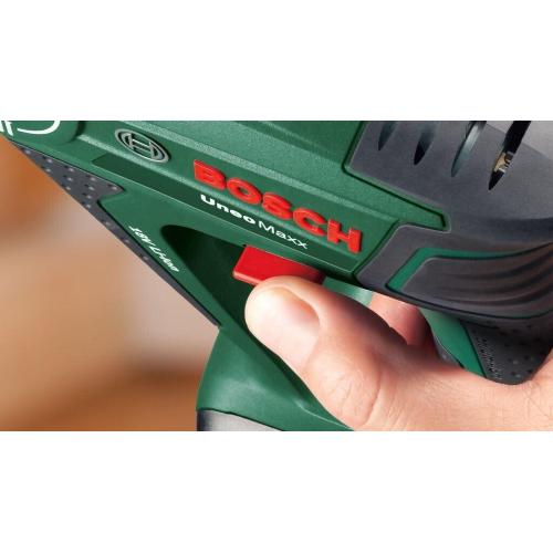 Trapano a percussione a batteria Bosch Unoo Solo 12V agli ioni di litio con accessori    